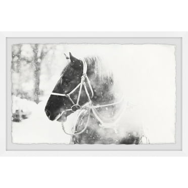 Marmont Hill Cold Breath Framed Wall Art, 16" x 24"