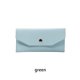 thumbnail image 4 of Sonducket Cartera de cuero PU para mujer, monedero de repuesto de Color sólido con botón a presión, elegante y exquisito, monedero para mujer, Carteras Verde, 4 of 6