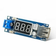 LM2596 DC-DC 4V-40V In / 1.3V to 35V Out 3A Buck Step Down Voltage Converter Module with Voltmeter