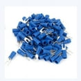 thumbnail image 4 of 300 piezas -1 conector de cable de extremo cerrado de calibre 22-18 y 200 piezas de conector de cable rojo azul de 16-14 AWG con terminal de horquilla aislado, 4 of 5