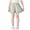 Green, variant on Odeerbi 5-15 Years Teen Girls Summer Ruffle Shorts Casual Comfortable Solid Color Elastic Waist Shorts