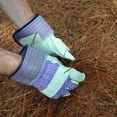 thumbnail image 4 of Hyper Tough Leather Palm Glove, Large, Multi-Use Work Glove, Glacier Gray, 1 Pair, 4 of 9