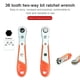 thumbnail image 5 of SMARLAN Hexagon Ratchet Spanner Wrench 10 Pcs Drive Screwdriver Bit 1/4inch Mini Quick Release Socket Tools Handle Repair Wrench, 5 of 5