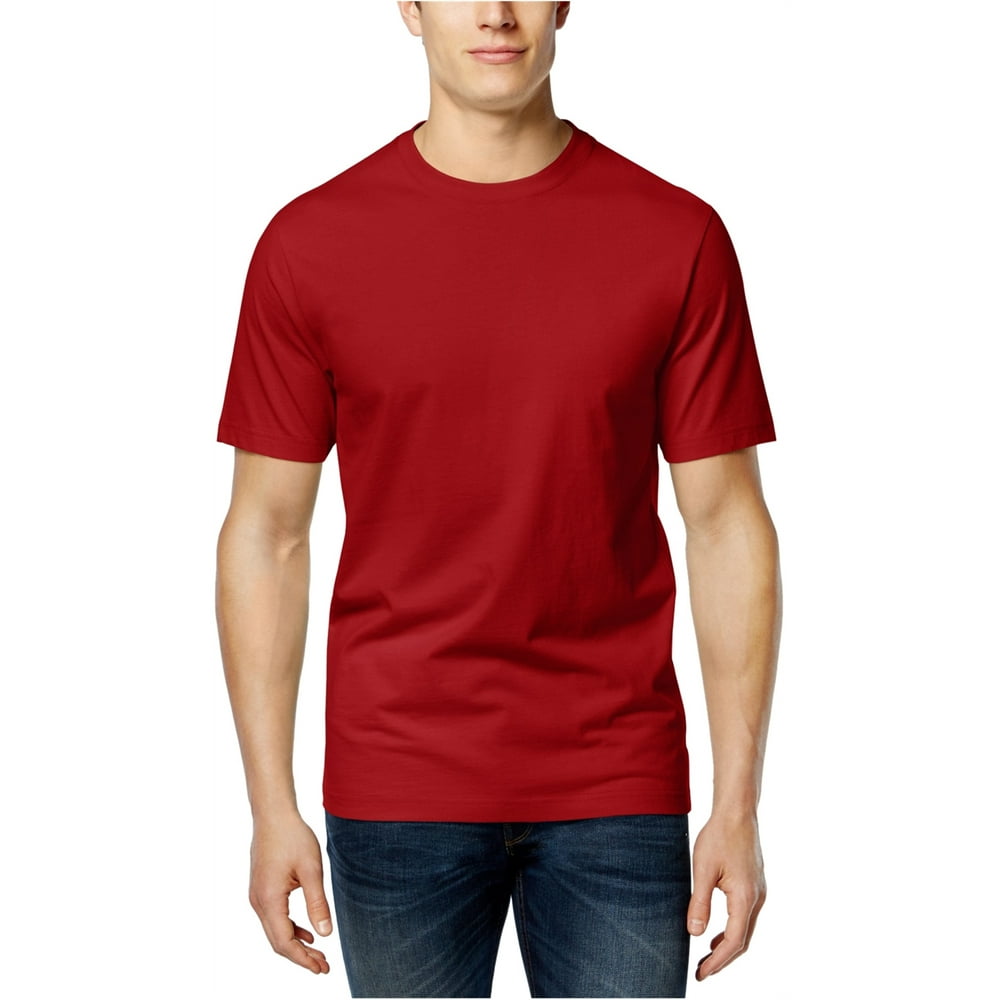 Club Room - Club Room Mens Crew Neck Basic T-Shirt - Walmart.com ...