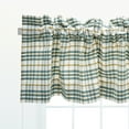 thumbnail image 2 of Simmons Plaid Cotton Valance Window Treatment, 2 of 3