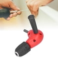 thumbnail image 4 of Adaptador De Portabrocas De 90 Grados, Fácil Instalación Resistencia A Altas Temperaturas Accesorio De Taladro En ángulo Recto Portabrocas De 3 Mordazas Para Taladro Eléctrico, 4 of 7
