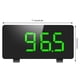 thumbnail image 2 of Reloj de mesa digital Radio FM Modo de repetición Dormitorio Hotel Pantalla LED Reloj despertador con puerto USB, Pantalla verde Guardurnaity EL3017-03B, 2 of 2