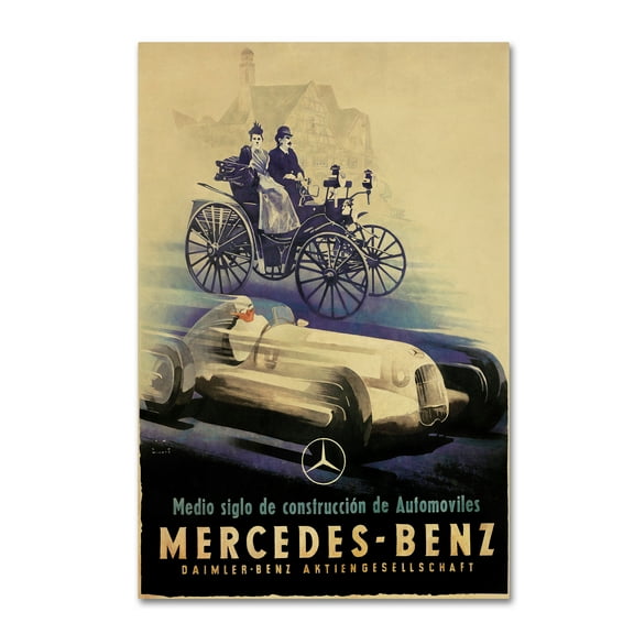 Trademark Fine Art 'Ad Wheels 15' Canvas Art by Vintage Lavoie