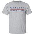 thumbnail image 1 of Wrigley Field Coordinates T-Shirt, 1 of 2