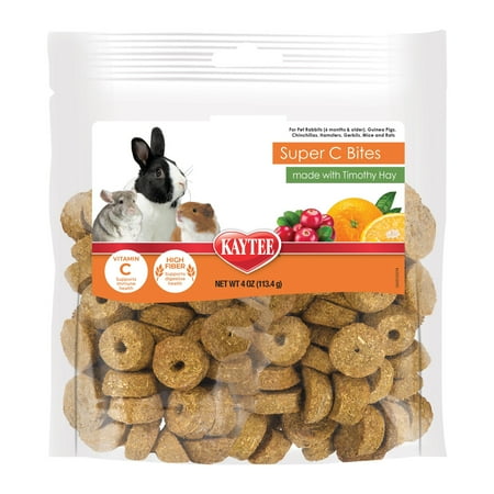 Kaytee Super C Bites, Cranberry and Orange 4 Ounces