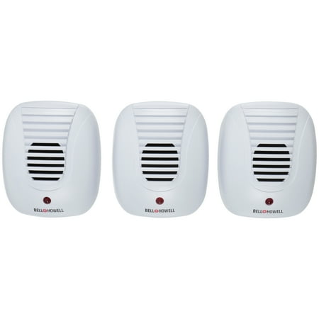 Bell + Howell® Ultrasonic Pest Repellers 3 ct Carded Pack