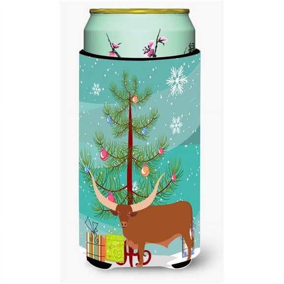 Carolines Treasures BB9190TBC Ankole-Watusu Cow Christmas Tall Boy Beverage Insulator Hugger
