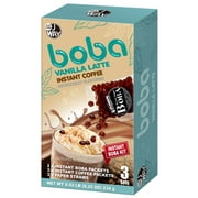 J Way Instant Boba, Vanilla Latte, 3 Drink Kit