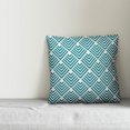 thumbnail image 2 of Creative Products Teal Geometric Arrow 18x18 Indoor / Outdoor Pillow, 2 of 2