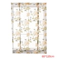 thumbnail image 1 of Cortina de ventana romana con flor de peonía transparente para cocina, cenefa, cortinas de gasa semitransparentes, tratamiento de ventana kenally JJ23234-05, 1 of 5