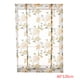 thumbnail image 1 of Cortina de ventana romana con flor de peonía transparente para cocina, cenefa, cortinas de gasa semitransparentes, tratamiento de ventana Advancent JJ23234-05, 1 of 5