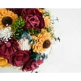 thumbnail image 6 of Raw Sola Wood Flowers - Centerpiece/Vase/Pot/Bouquet Fillers - -Mini Gyp Basil Green, 6 of 8