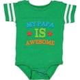 thumbnail image 3 of Inktastic My Papa is Awesome Boys or Girls Baby Bodysuit, 3 of 5