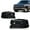Smoky lens Black Housing Amber Reflector, variant on CROSSDESIGN Headlights Fit for Chevy Silverado 1999-2002/Suburban 2000-2006 Headlamps