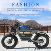 Electric Bike,Electric Mountain Bike,Akez TANK300 Ebike with 1500W Peak Motor,7-speed,48V 26AH Battery,Dual Hydraulic Brakes,Full Shock Absorption,Electric Dirt Bike for Adult Outdoor Adventure,Black