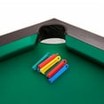 thumbnail image 4 of OUNONA 8Pcs Green Billiards Cues Rack Durable Rubber Simple Design for Wall Mounting, 4 of 6