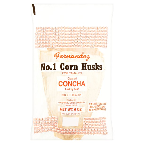 Fernandez No.1 Corn Husks for Tamales, 6 oz, 12 pack