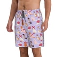 thumbnail image 2 of Fotbe Fashionable Cats Trajes de Baño Estampados para Hombre, Shorts de Verano de Secado Rápido, Ropa de Playa, Bañadores-X-Large, 2 of 6