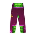 thumbnail image 3 of Lsque Geometry Dash Print Men's Pajama Pants, Lounge Pant - Comfortable Home Wear,Elastic Waistband, Stylish Design-XX-Large, 3 of 9