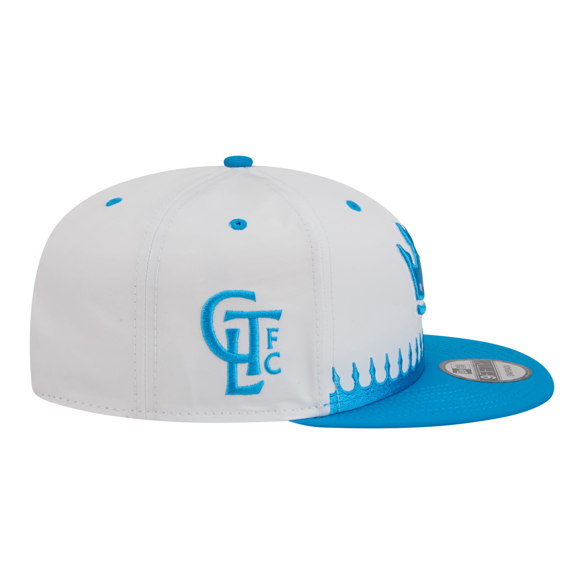 Men's New Era White Charlotte FC 2026 Jersey Hook 9FIFTY Snapback Hat