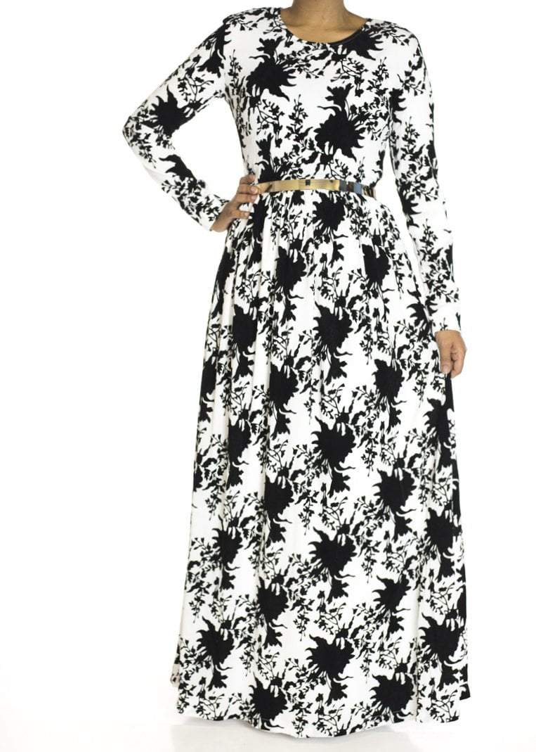 White velvet burnout dress Clearance