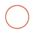 thumbnail image 1 of Trodat 11391 S-Printy 4921 Self-Inking Small Size Stamp RED CIRCLE - 1 Each, 1 of 1