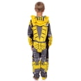 thumbnail image 3 of Transformers Boys' Retro Character Autobot Union Suit One Piece Hooded Pajama Outfit, 3 of 4