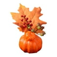 thumbnail image 2 of yotijay Halloween Pumpkin Statue Decoration Tabletop Ornament Birthday Gift Figurine for A, 2 of 9