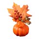 thumbnail image 2 of Estatua de calabaza, escultura, adorno de mesa, regalo, figura decorativa coleccionable para estantería, oficina, escritorio, chimenea, interior Estilo A, 2 of 9