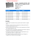thumbnail image 2 of Radiator - Compatible with 2020 - 2023 GMC Acadia 2.0L 4-Cylinder LSY VIN 4 2021 2022, 2 of 2