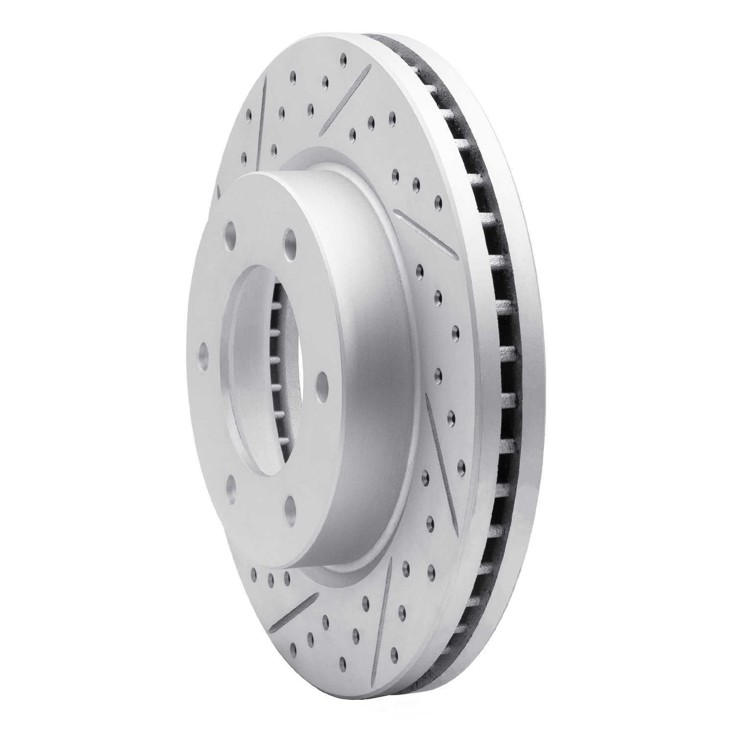 Dynamic Friction Company 830-54275L DFC Geoperformance Rotor - Drilled and Slotted