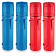 thumbnail image 1 of 4 Piezas Tubo de Almacenamiento de Varillas de 14 Pulgadas Contenedor de Varillas de Soldadura A Prueba de Aire Impermeable Rojo y Azul, 1 of 6