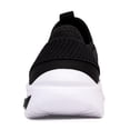 thumbnail image 3 of Zapatillas deportivas sin cordones Nautica para niños pequeños, negras y blancas, 11, 3 of 6