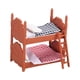 thumbnail image 4 of Litera de madera en miniatura, escena DIY 1:12, cama en miniatura para habitación de niños, 4 of 9