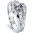 thumbnail image 3 of Pompeii 1/3ct Diamond Engagement Setting 14K White Gold (G/H,SI1-SI2), 3 of 3