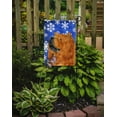 thumbnail image 2 of Carolines Treasures SS4640-FLAG-PARENT Chow Chow Winter Snowflakes Holiday Flag  multicolor, 2 of 2