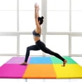 thumbnail image 5 of BalanceFrom Fitness 24 SqFt Interlocking EVA Foam Exercise Mat Tiles, Multi, 5 of 7