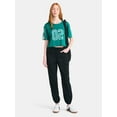 thumbnail image 2 of No Boundaries Cargo Joggers, 28'' Inseam, Women's, 2 of 5