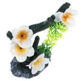 thumbnail image 6 of Zehuanyu  Sushi Plate Plants Fake Flower Ornaments Lid Door Decoration Bride White, 6 of 8