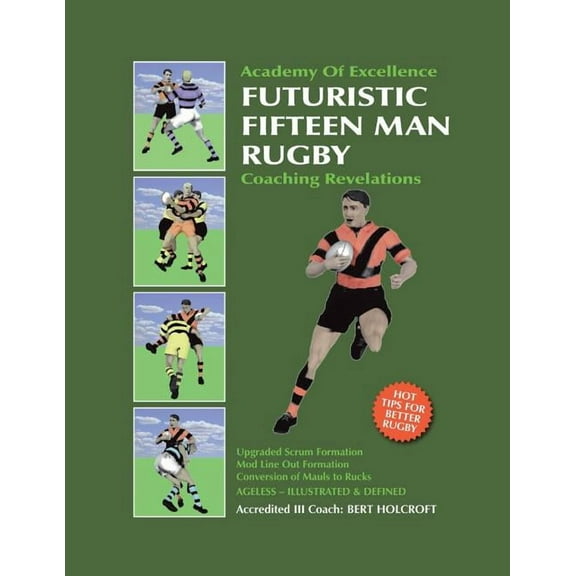 Futuristic Fifteen Man Rugby Union : Academy of Excellence for Coaching Rugby Skills and Fitness Drills