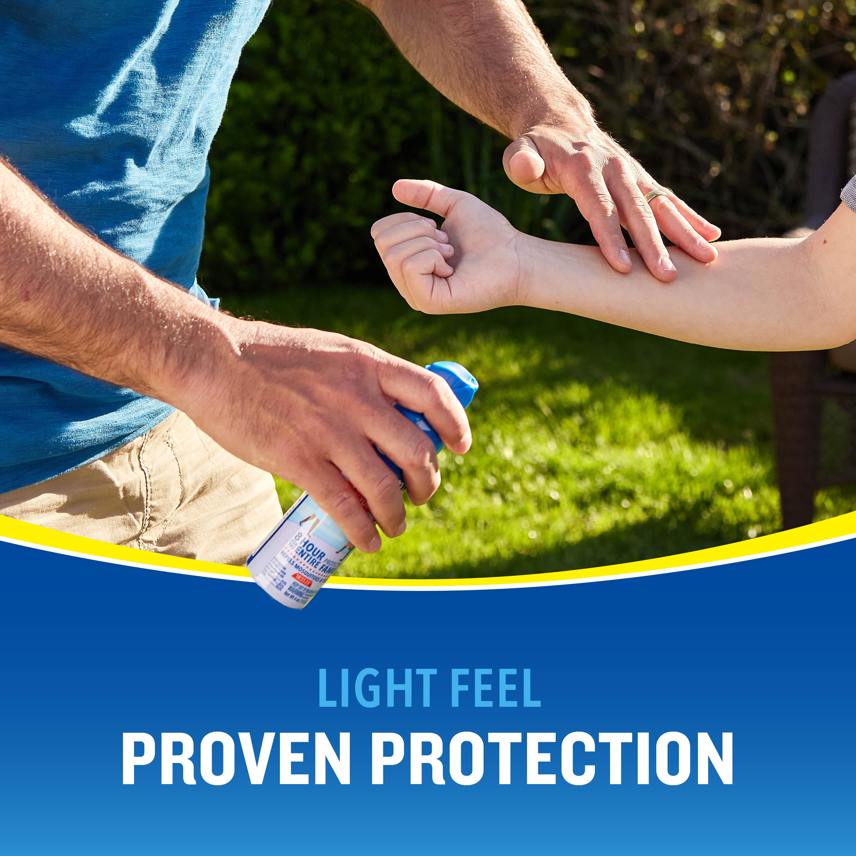 Cutter All Family Insect and Mosquito Repellent, Lightweight DEET-Free Bug Spray, 4 Oz