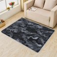 thumbnail image 2 of Camouflage Rugs for Living Room Bedroom - Camo Rug 4x5 - Grey Carpet for Home Decor - Washable Non Slip Patterned Indoor Large Area Rug - Soft & Low Pile (ZL&858), 2 of 7