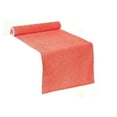 thumbnail image 1 of Chambray Ribbed Table Runner (Orange) - Set of 2, 1 of 1