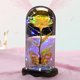 thumbnail image 4 of Xihbxyly Rosa de San Valentín, Flor Luminosa de Colores, Cúpula de Cristal con Luces Led, Regalo Eterno para Mujer, Decoración Romántica de Cumpleaños y Aniversario, Tamaño 21 X 11 Cm, Funciona con P, 4 of 7