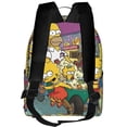 thumbnail image 3 of Simpsons Casual Backpack Large Capacity Laptop Bag Multi-Functional Outdoor Backpack Hiking Daypack, 3 of 5